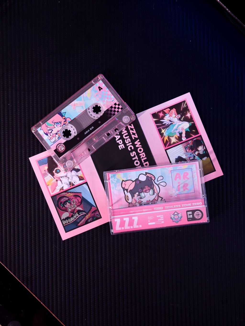 Zenless Zone Zero Aria Fan Art Cassette Tape – Angels of Delusion - image 6