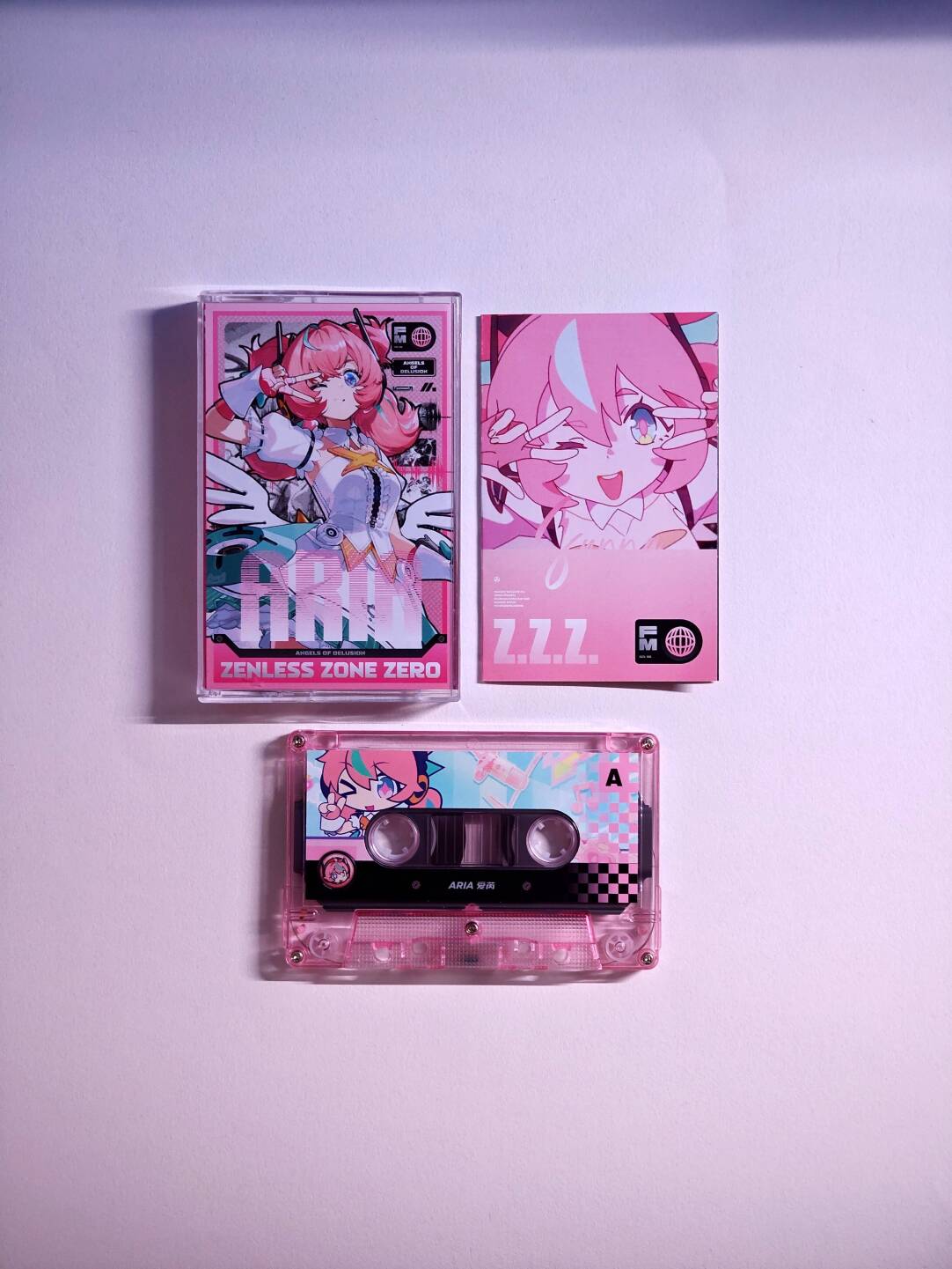 Zenless Zone Zero Aria Fan Art Cassette Tape – Angels of Delusion - image 7