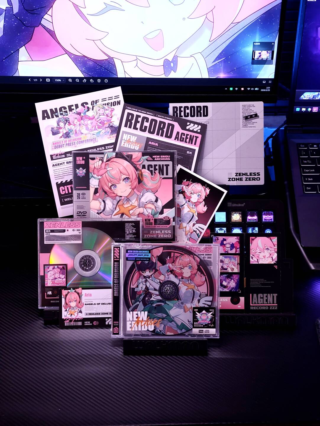 Zenless Zone Zero Agent Record CD/DVD Collectible Set – Angels of Delusion - image 4