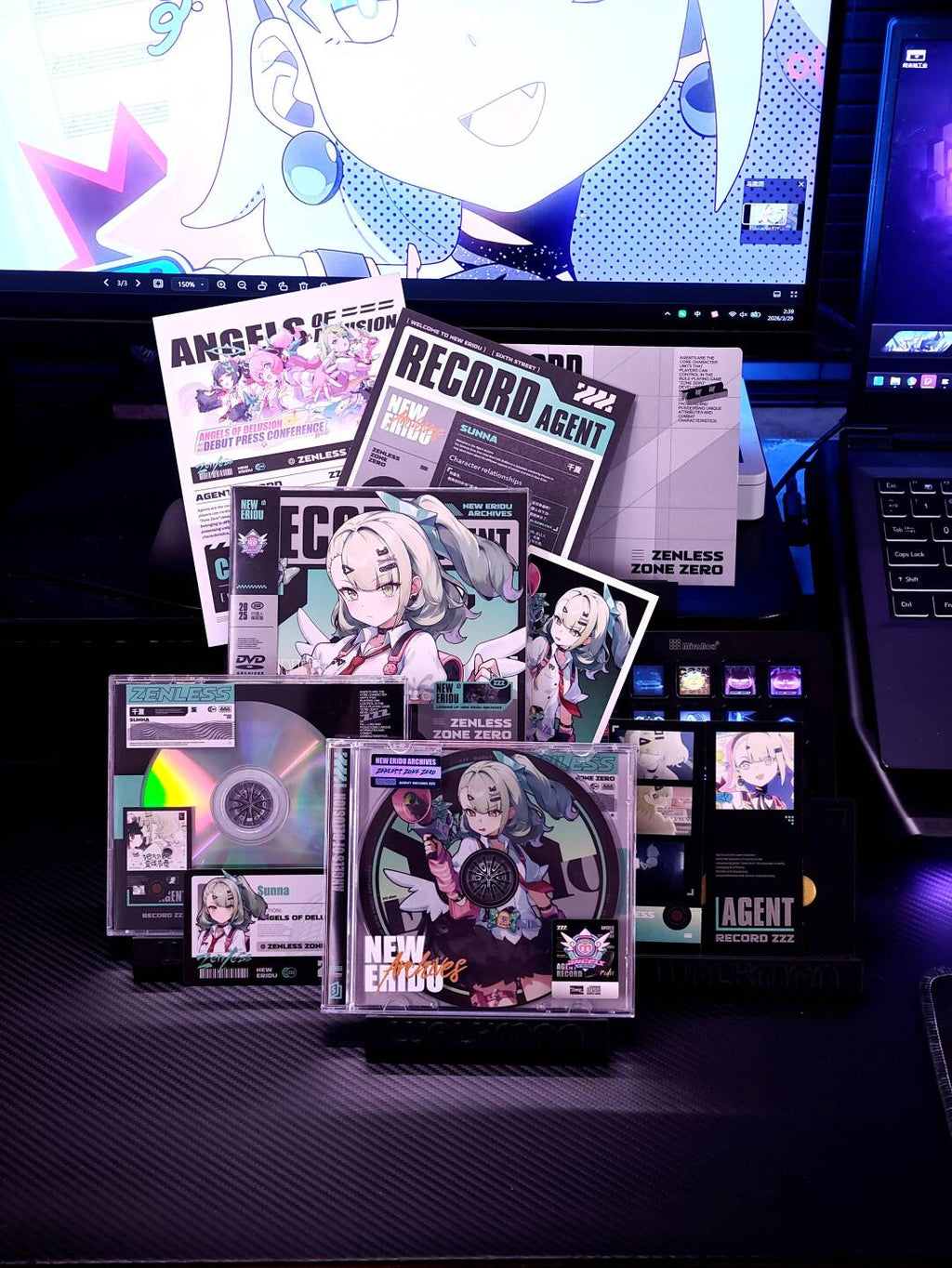 Zenless Zone Zero Agent Record CD/DVD Collectible Set – Angels of Delusion - image 6