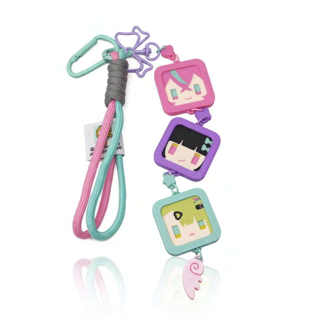 Zenless Zone Zero Fan Art 3D Printed Bag Charm Collection – Angels of Delusion - image 1