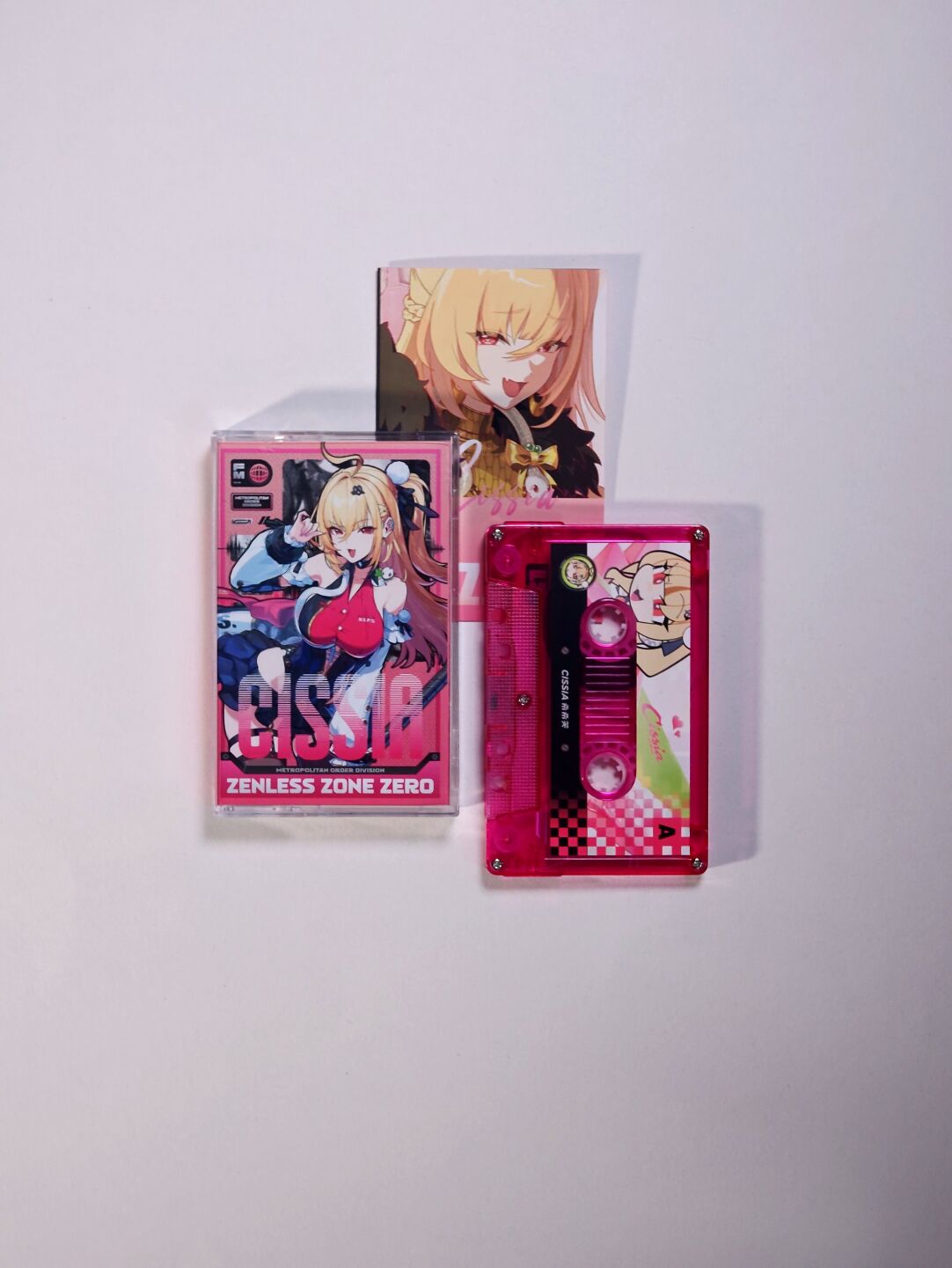 Zenless Zone Zero Cissia Cassette Tape Collectible – Metropolitan Order Division - image 6