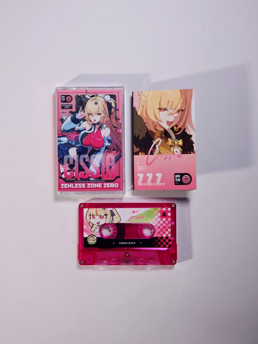 Zenless Zone Zero Cissia Cassette Tape Collectible – Metropolitan Order Division - image 7