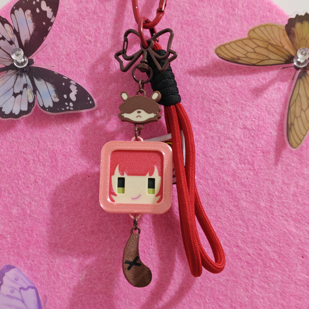 Zenless Zone Zero Fan Art Ukinami Yuzuha 3D Printed Bag Charm – Spook Shack - image 5