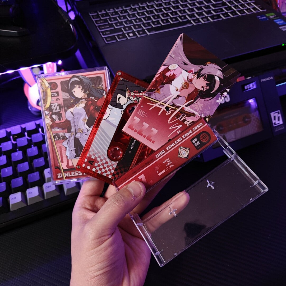 Zenless Zone Zero Astra Yao Fan Art Cassette Tape – Stars of Lyra - image 3
