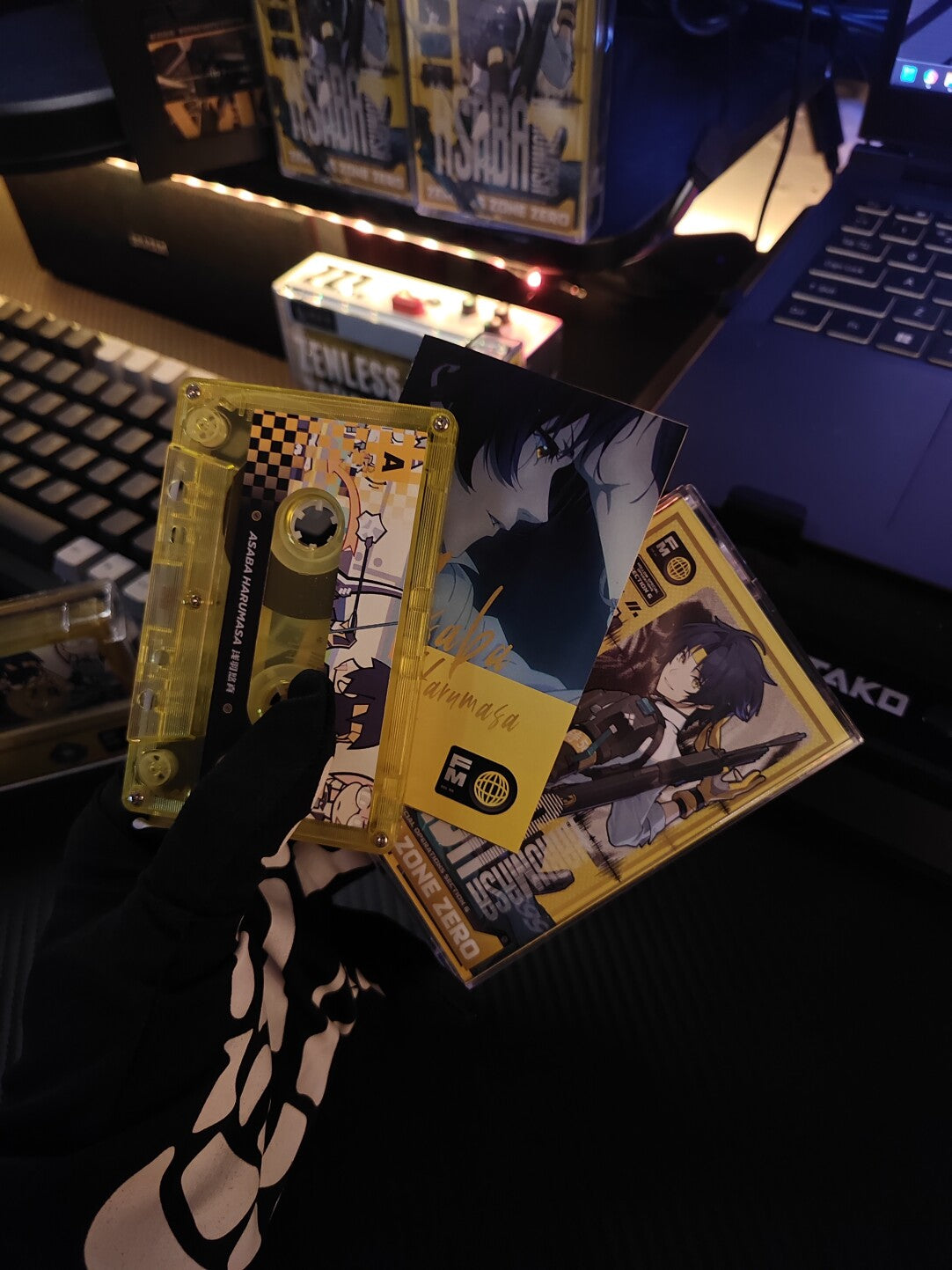 Zenless Zone Zero Asaba Harumasa Fan Art Cassette Tape – H.S.O.S.6 - image 4
