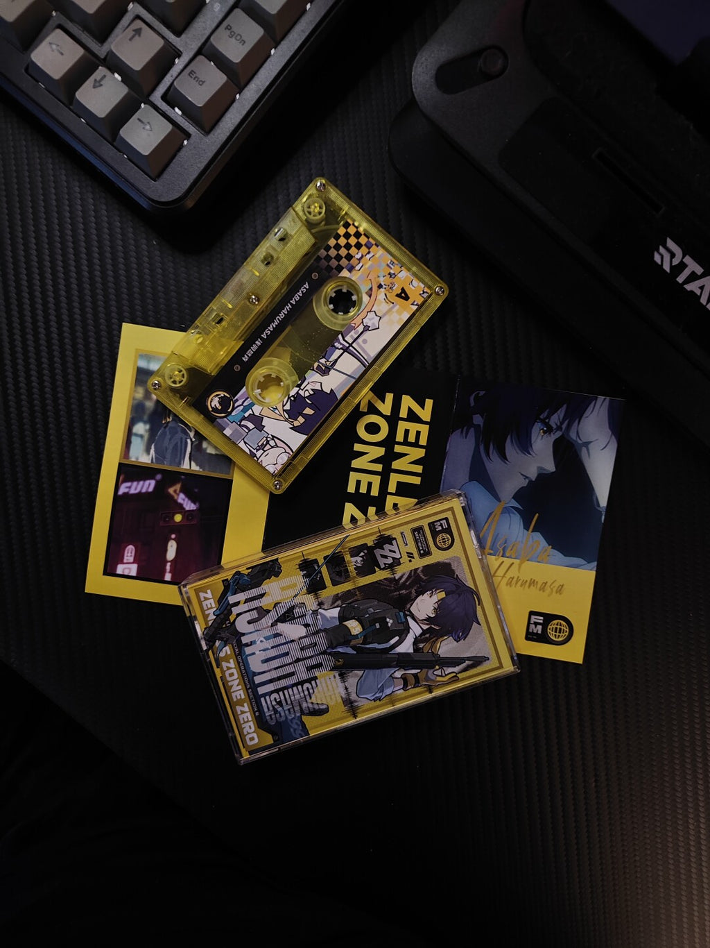 Zenless Zone Zero Asaba Harumasa Fan Art Cassette Tape – H.S.O.S.6 - image 5