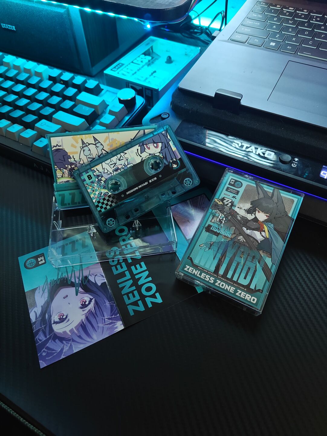 Zenless Zone Zero Hoshimi Miyabi Fan Art Cassette Tape – H.S.O.S.6 - image 2