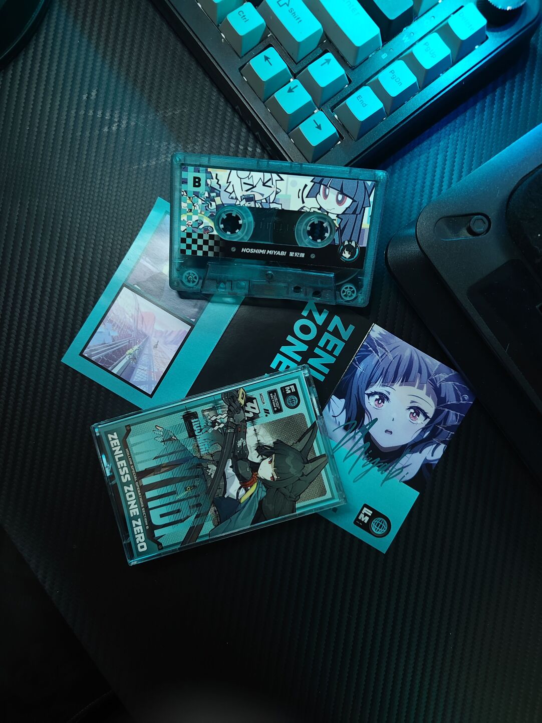 Zenless Zone Zero Hoshimi Miyabi Fan Art Cassette Tape – H.S.O.S.6 - image 5