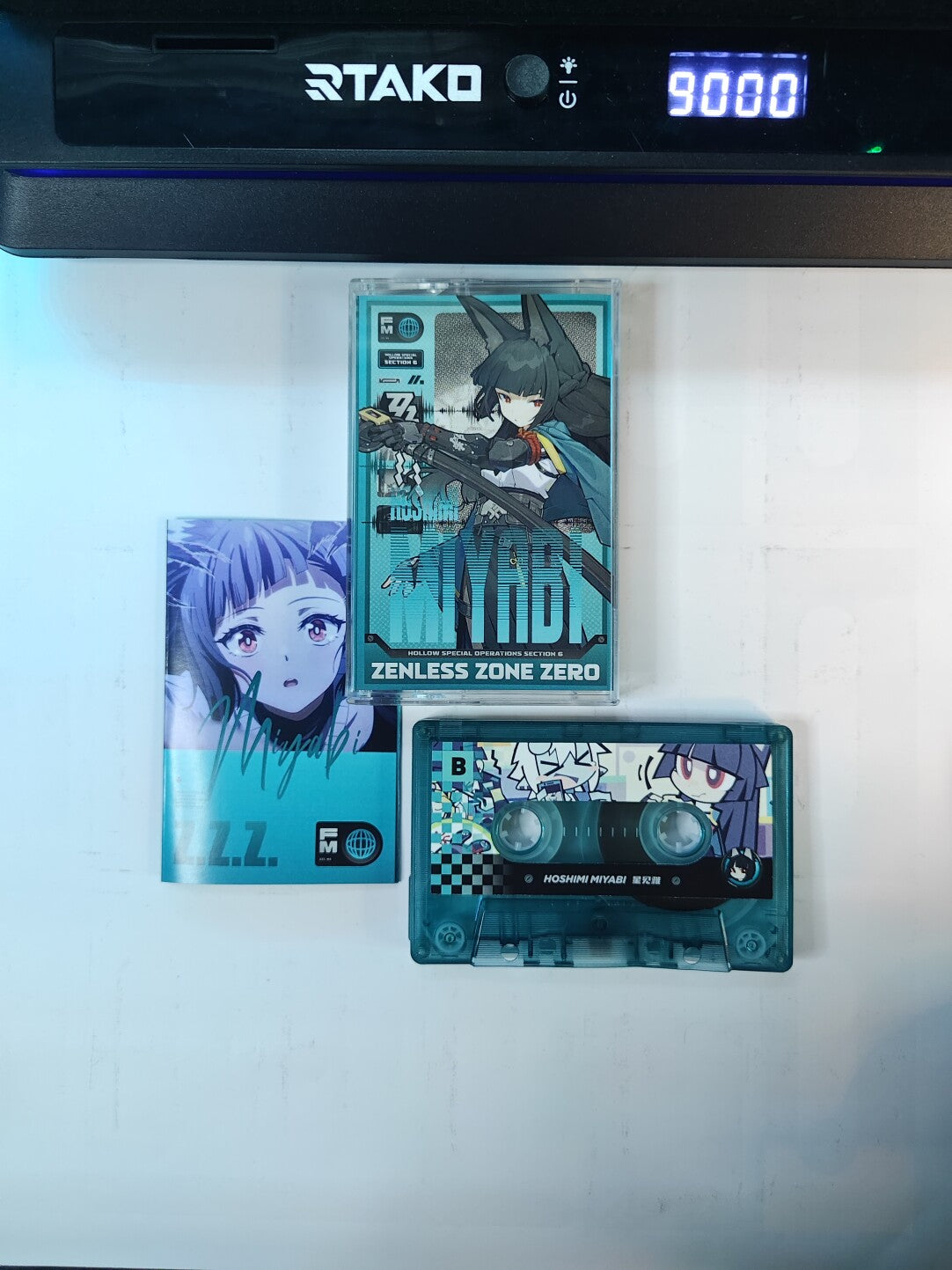 Zenless Zone Zero Hoshimi Miyabi Fan Art Cassette Tape – H.S.O.S.6 - image 7