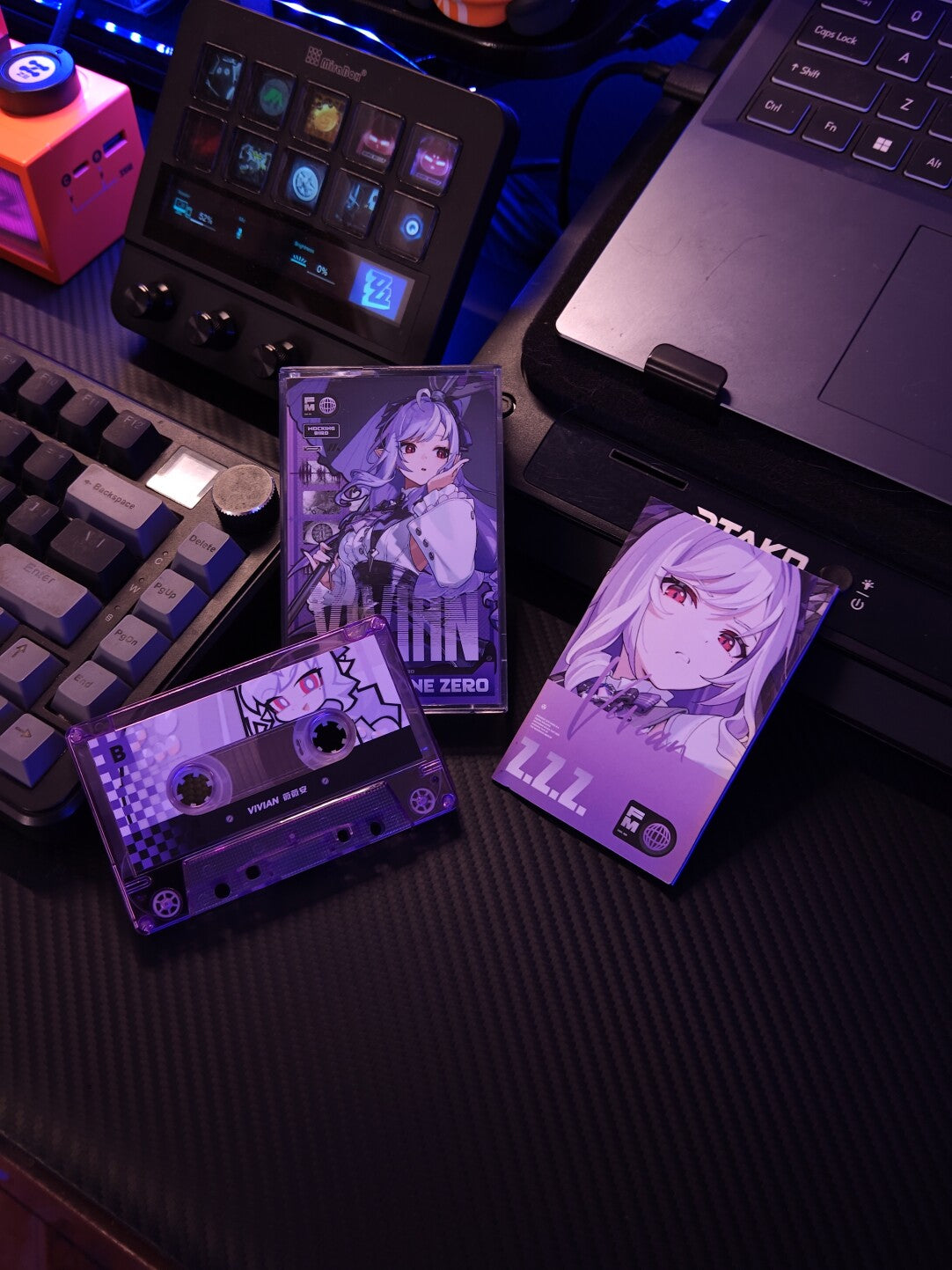 Zenless Zone Zero Vivian Fan Art Cassette Tape – Mockingbird - image 1