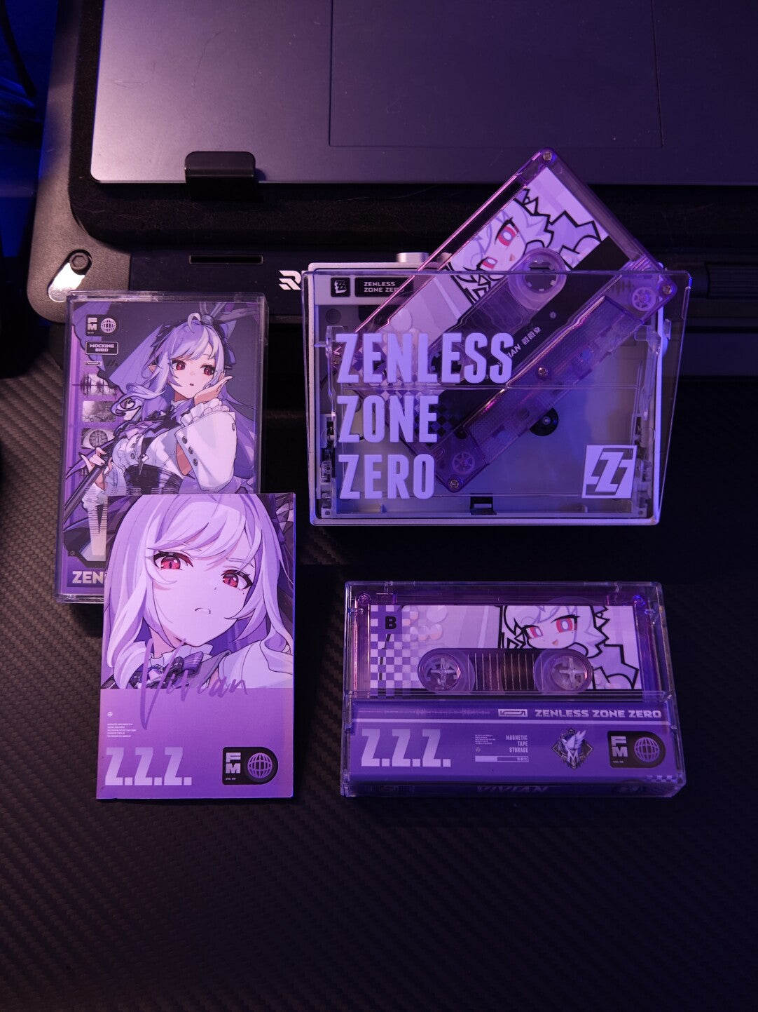 Zenless Zone Zero Vivian Fan Art Cassette Tape – Mockingbird - image 3