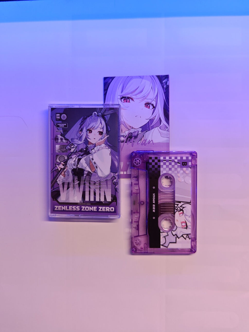 Zenless Zone Zero Vivian Fan Art Cassette Tape – Mockingbird - image 7