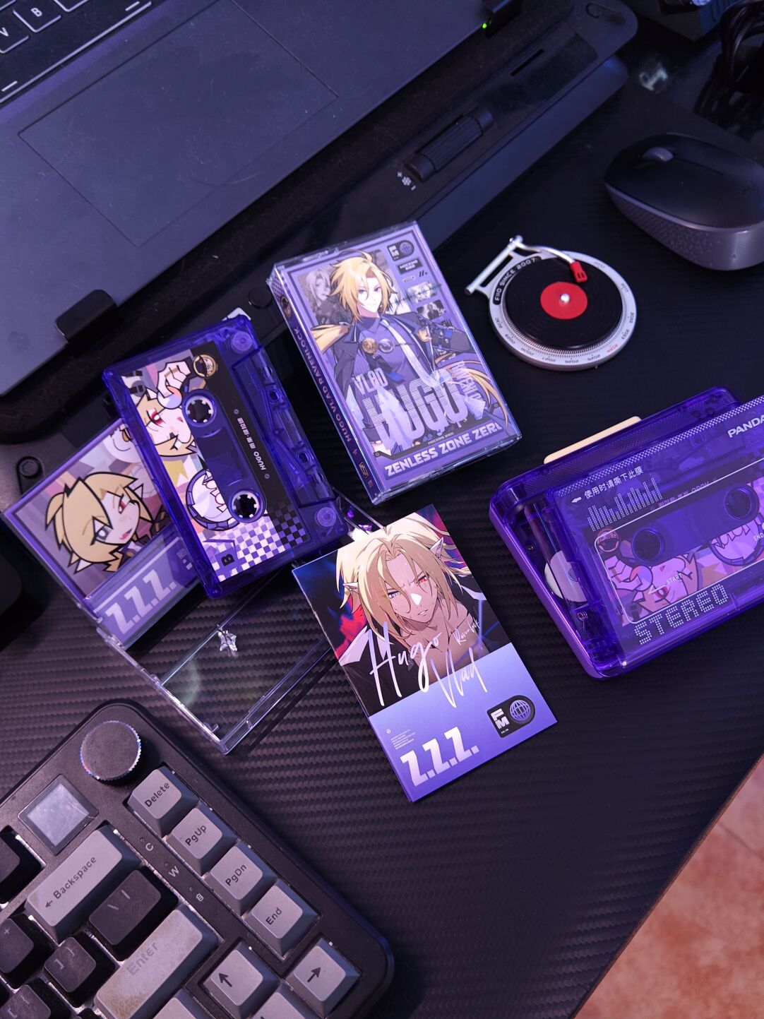 Zenless Zone Zero Hugo Fan Art Cassette Tape – Mockingbird - image 3