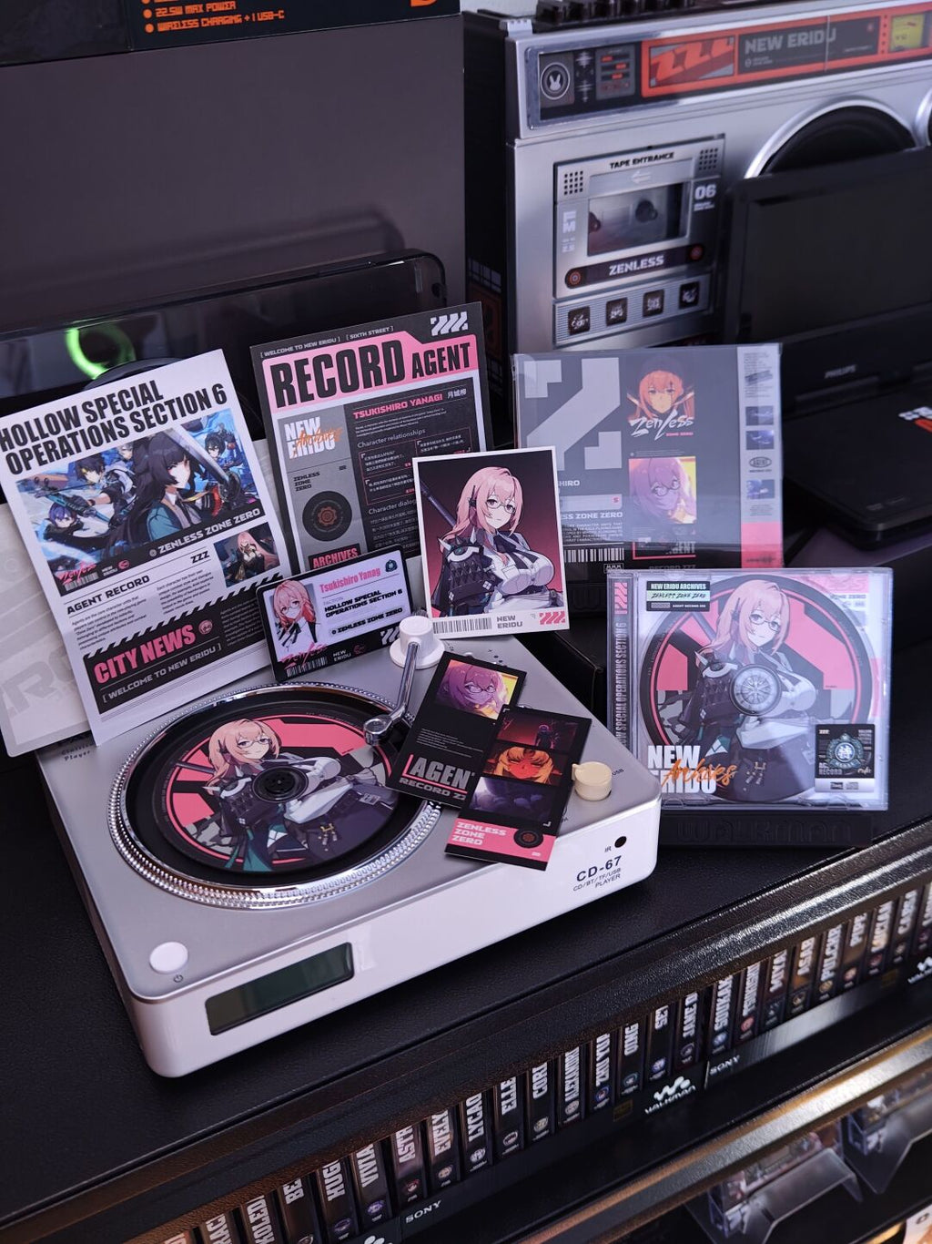 Zenless Zone Zero Agent Record CD/DVD Collectible Set – H.S.O.S.6 - image 4