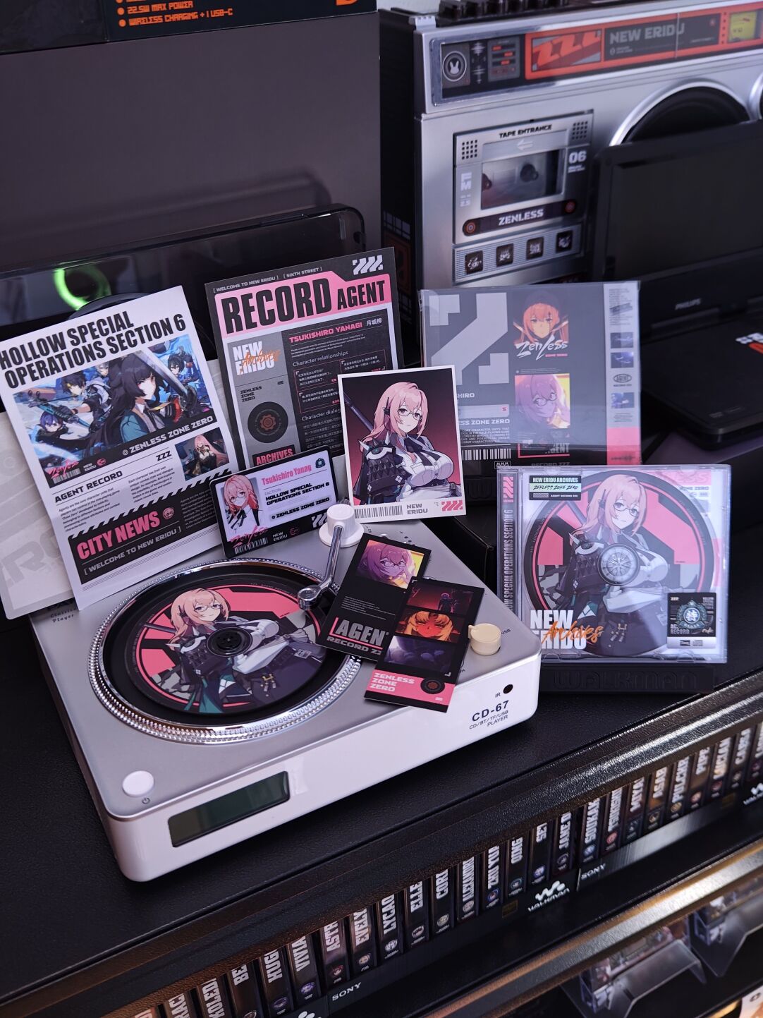 Zenless Zone Zero Agent Record CD/DVD Collectible Set – H.S.O.S.6 - image 4
