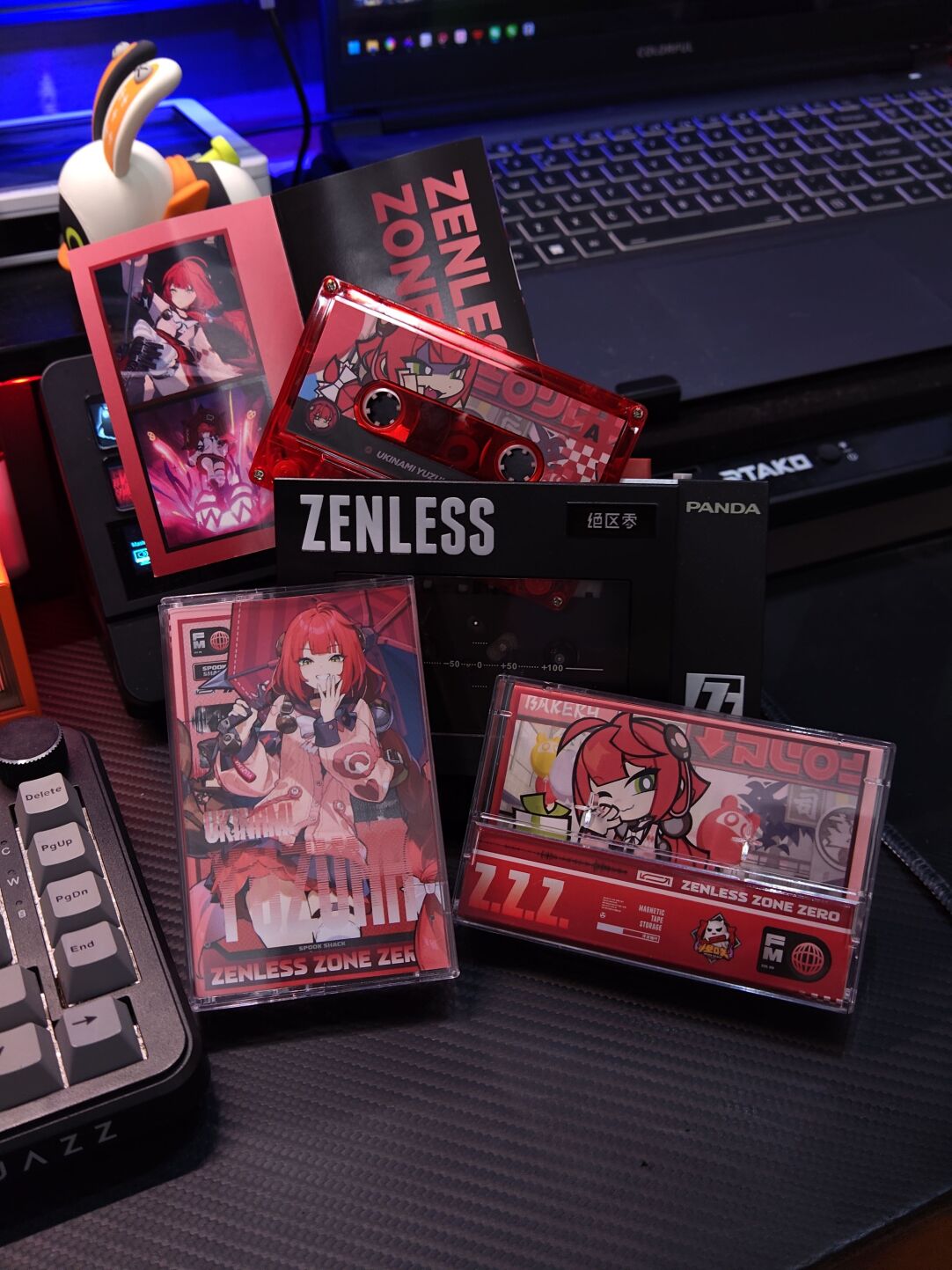 Zenless Zone Zero Ukinami Yuzuha Fan Art Cassette Tape – Spook Shack - image 1