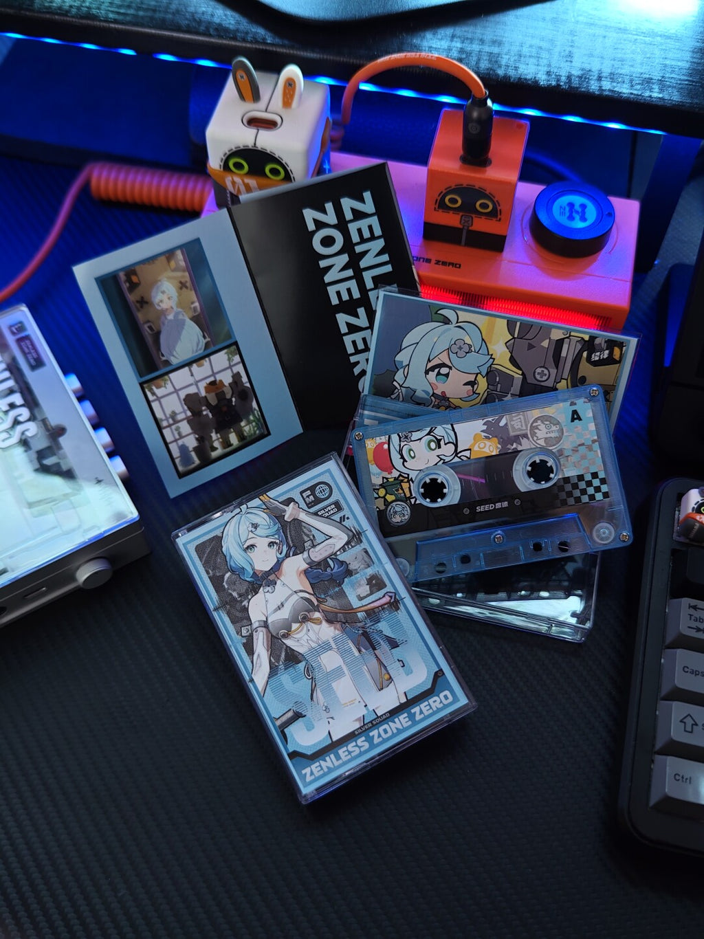 Zenless Zone Zero Seed Fan Art Cassette Tape – Obol Squad - image 1