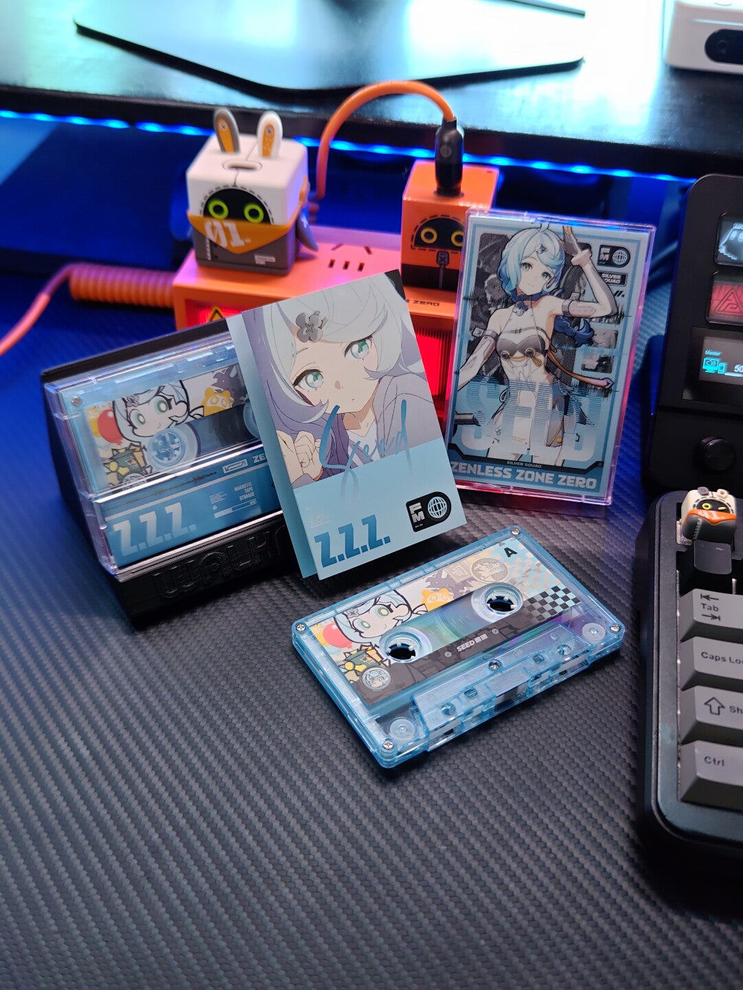 Zenless Zone Zero Seed Fan Art Cassette Tape – Obol Squad - image 3