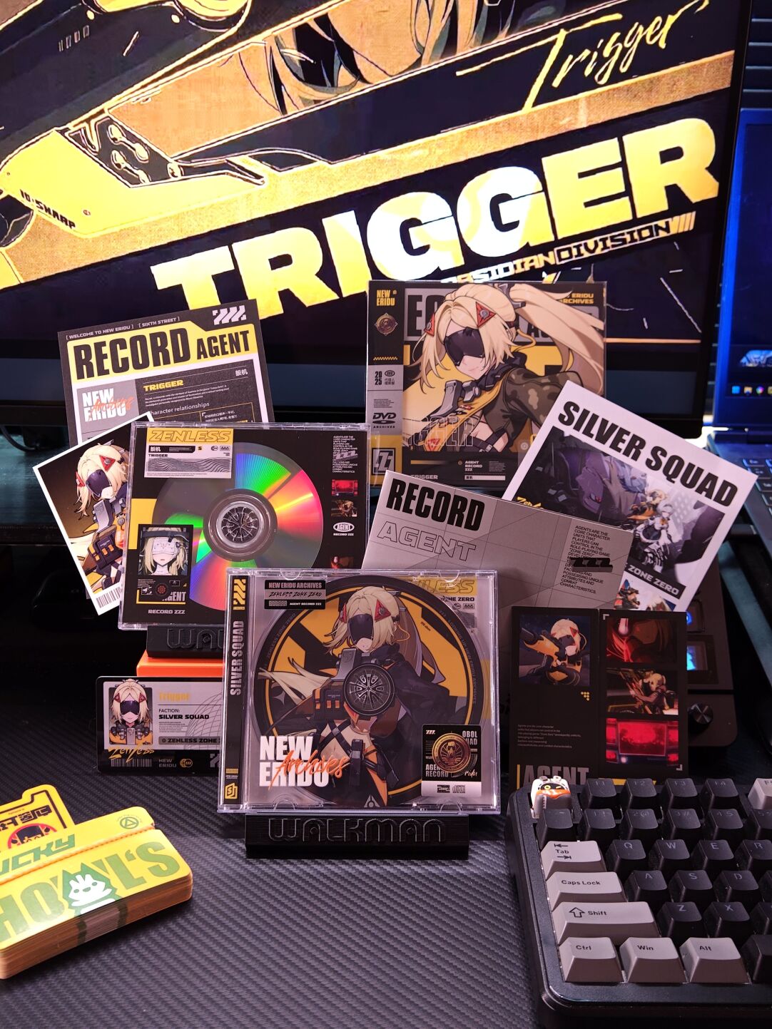 Zenless Zone Zero Agent Record CD/DVD Collectible Set – Obol Squad - image 4
