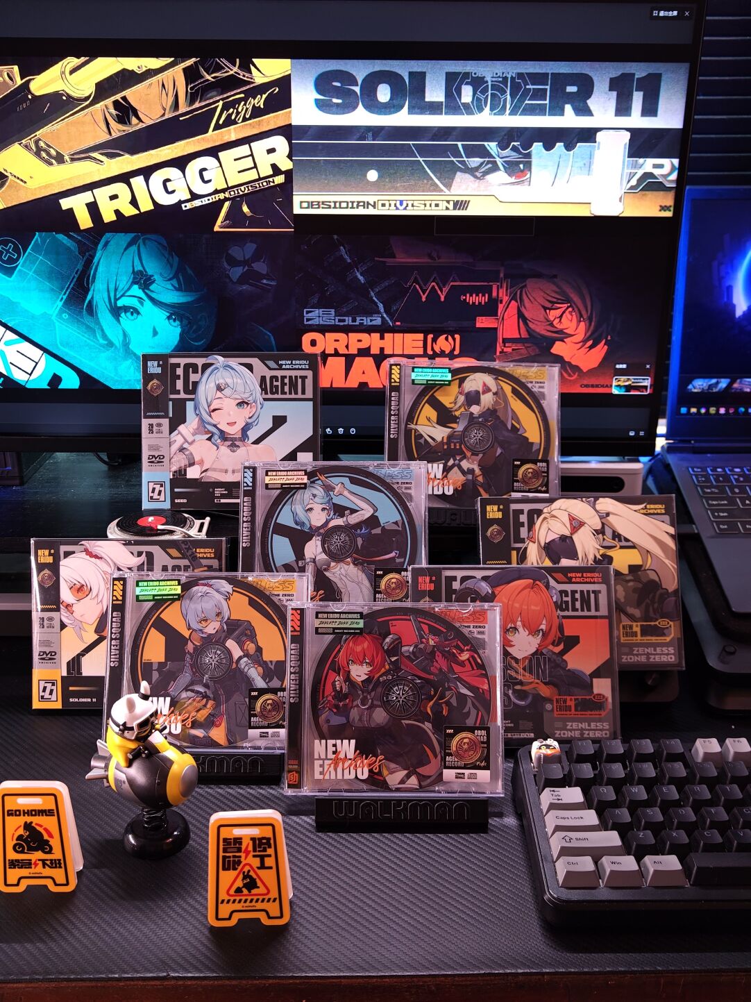 Zenless Zone Zero Agent Record CD/DVD Collectible Set – Obol Squad - image 1