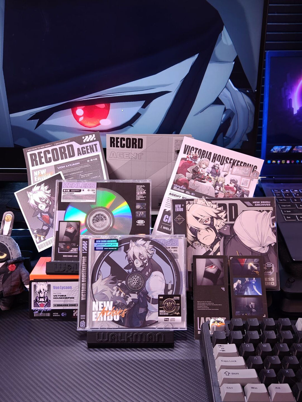Zenless Zone Zero Agent Record CD/DVD Collectible Set – Victoria Housekeeping Co - image 4