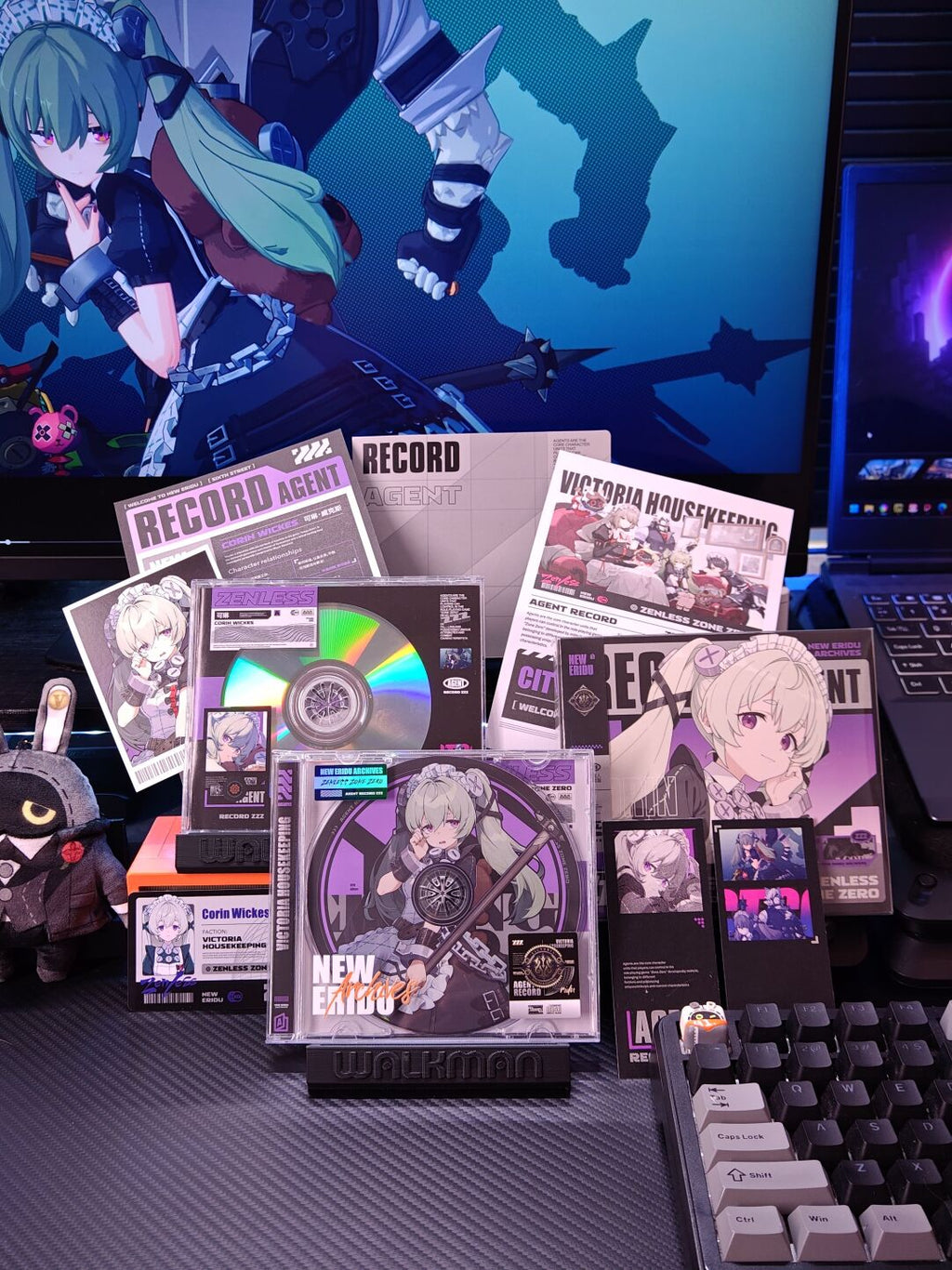 Zenless Zone Zero Agent Record CD/DVD Collectible Set – Victoria Housekeeping Co - image 5