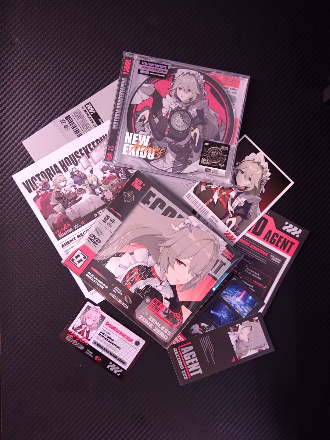 Zenless Zone Zero Agent Record CD/DVD Collectible Set – Victoria Housekeeping Co - image 9