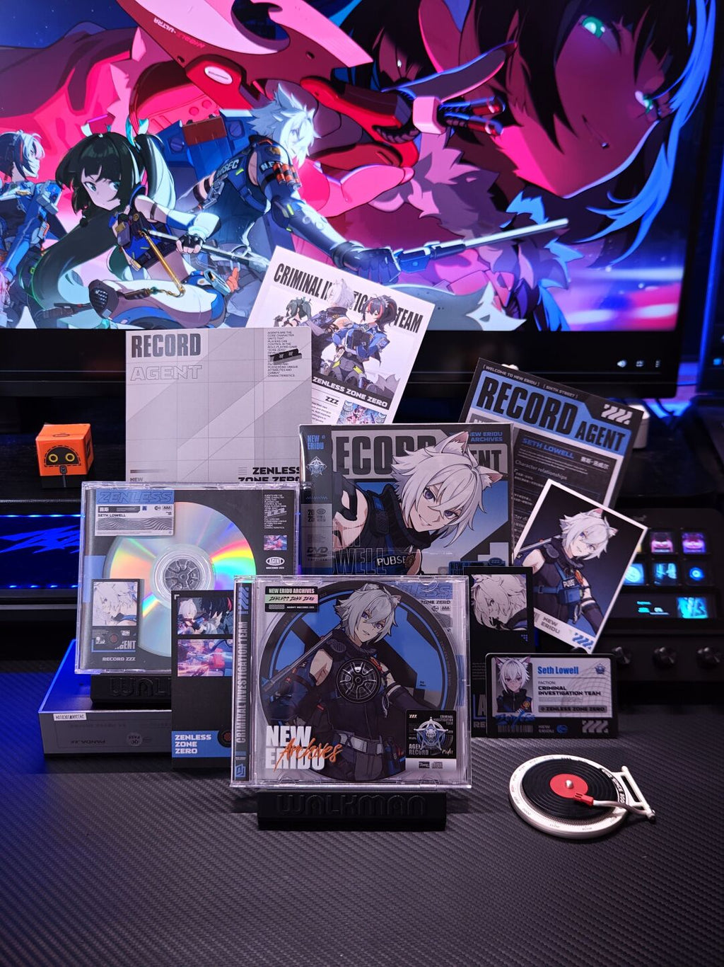 Zenless Zone Zero Agent Record CD/DVD Collectible Set – CISR Team - image 4