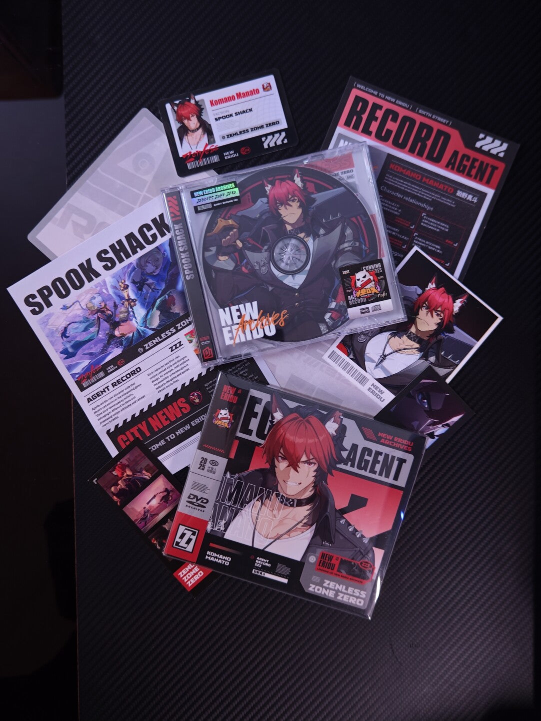 Zenless Zone Zero Agent Record CD/DVD Collectible Set – Spook Shack - image 9