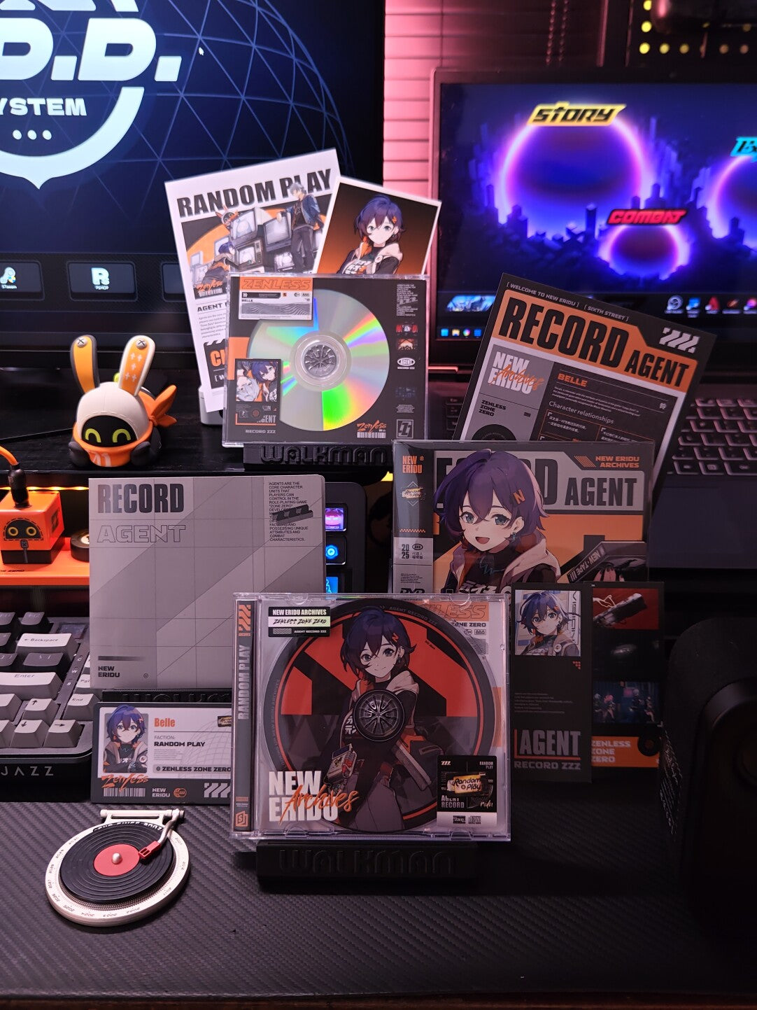 Zenless Zone Zero Agent Record CD/DVD Collectible Set – Random Play - image 3