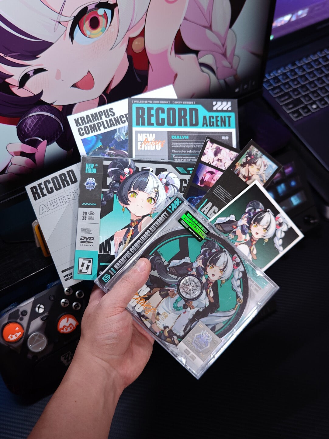 Zenless Zone Zero Dialyn Agent Record CD/DVD Collectible Set – Krampus Compliance Authority - image 2