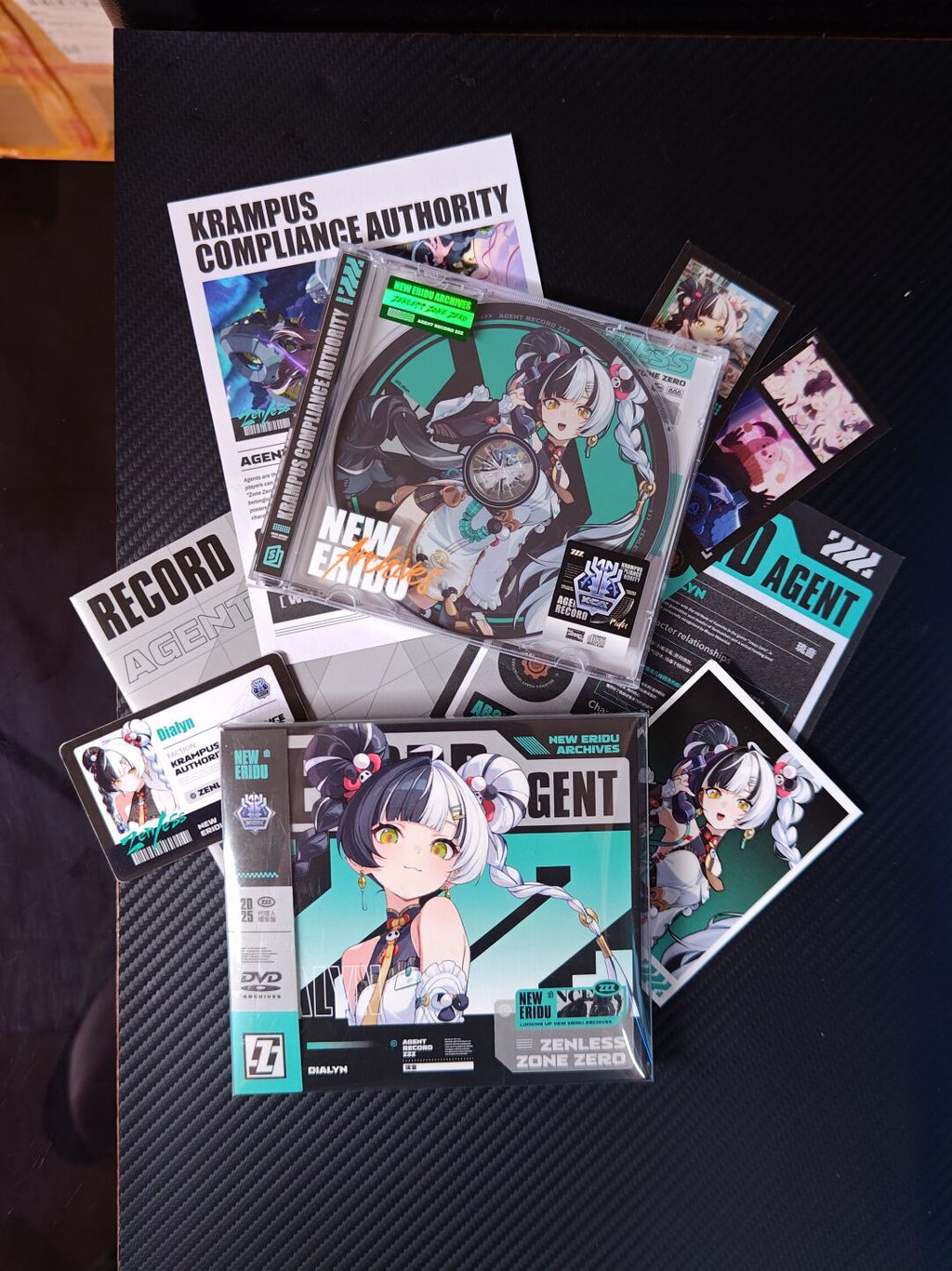Zenless Zone Zero Dialyn Agent Record CD/DVD Collectible Set – Krampus Compliance Authority - image 4