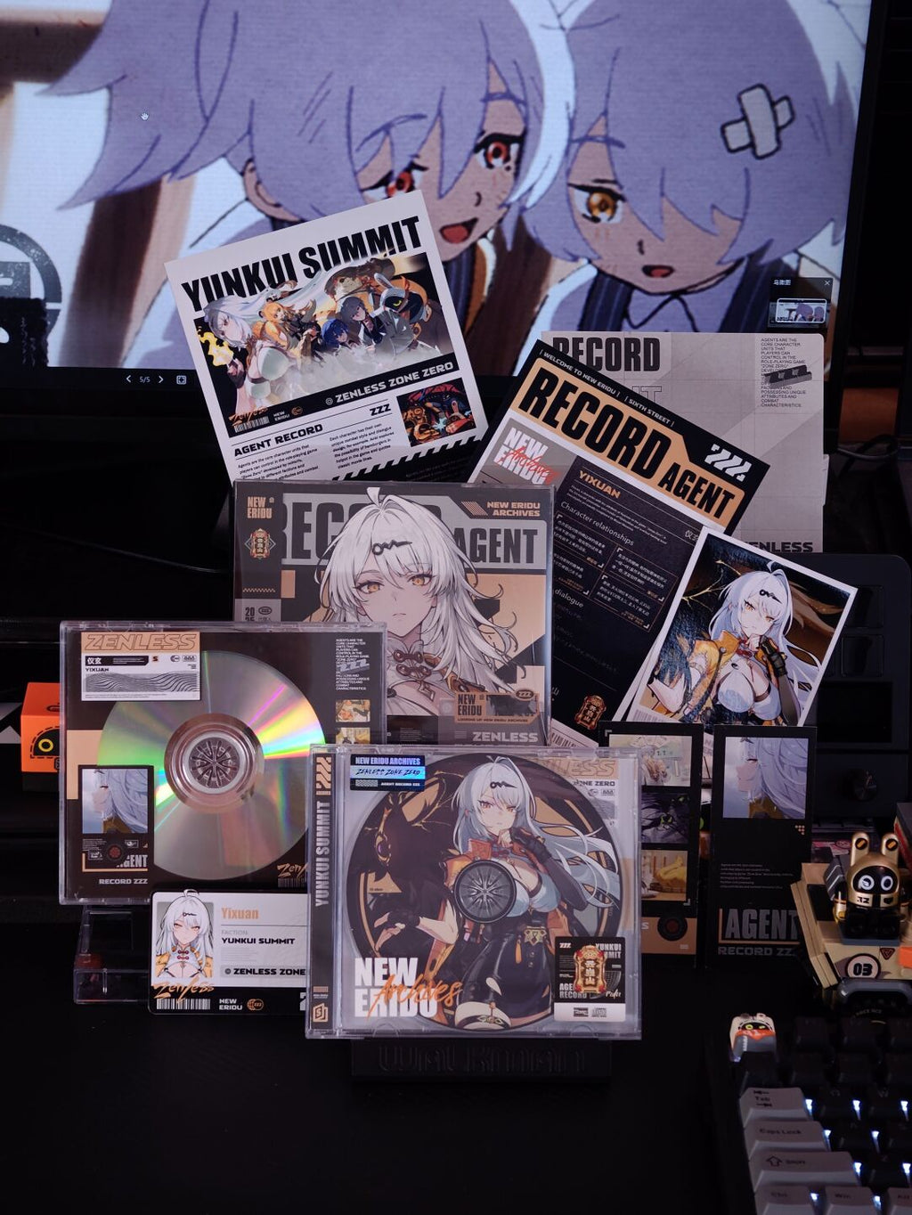 Zenless Zone Zero Agent Record CD/DVD Collectible Set – Yunkui Summit - image 3