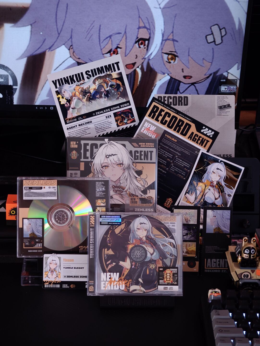 Zenless Zone Zero Agent Record CD/DVD Collectible Set – Yunkui Summit - image 3