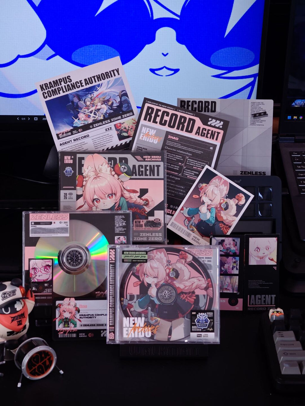 Zenless Zone Zero Agent Record CD/DVD Collectible Set – Krampus Compliance Authority - image 4