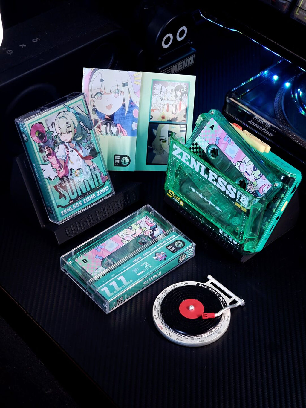 Zenless Zone Zero Sunna Fan Art Cassette Tape – Angels of Delusion - image 3