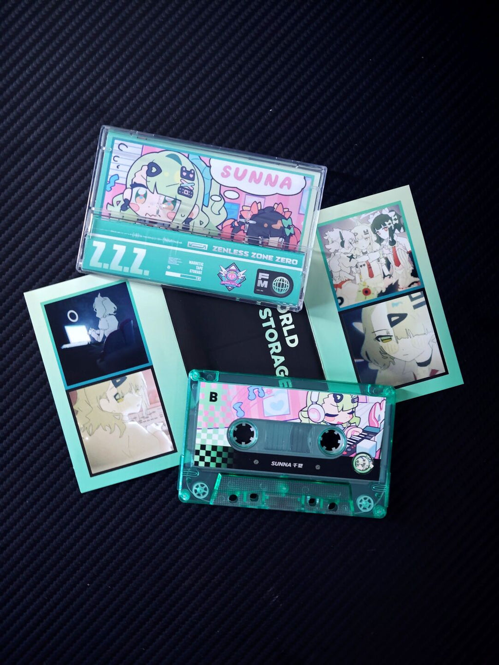Zenless Zone Zero Sunna Fan Art Cassette Tape – Angels of Delusion - image 6