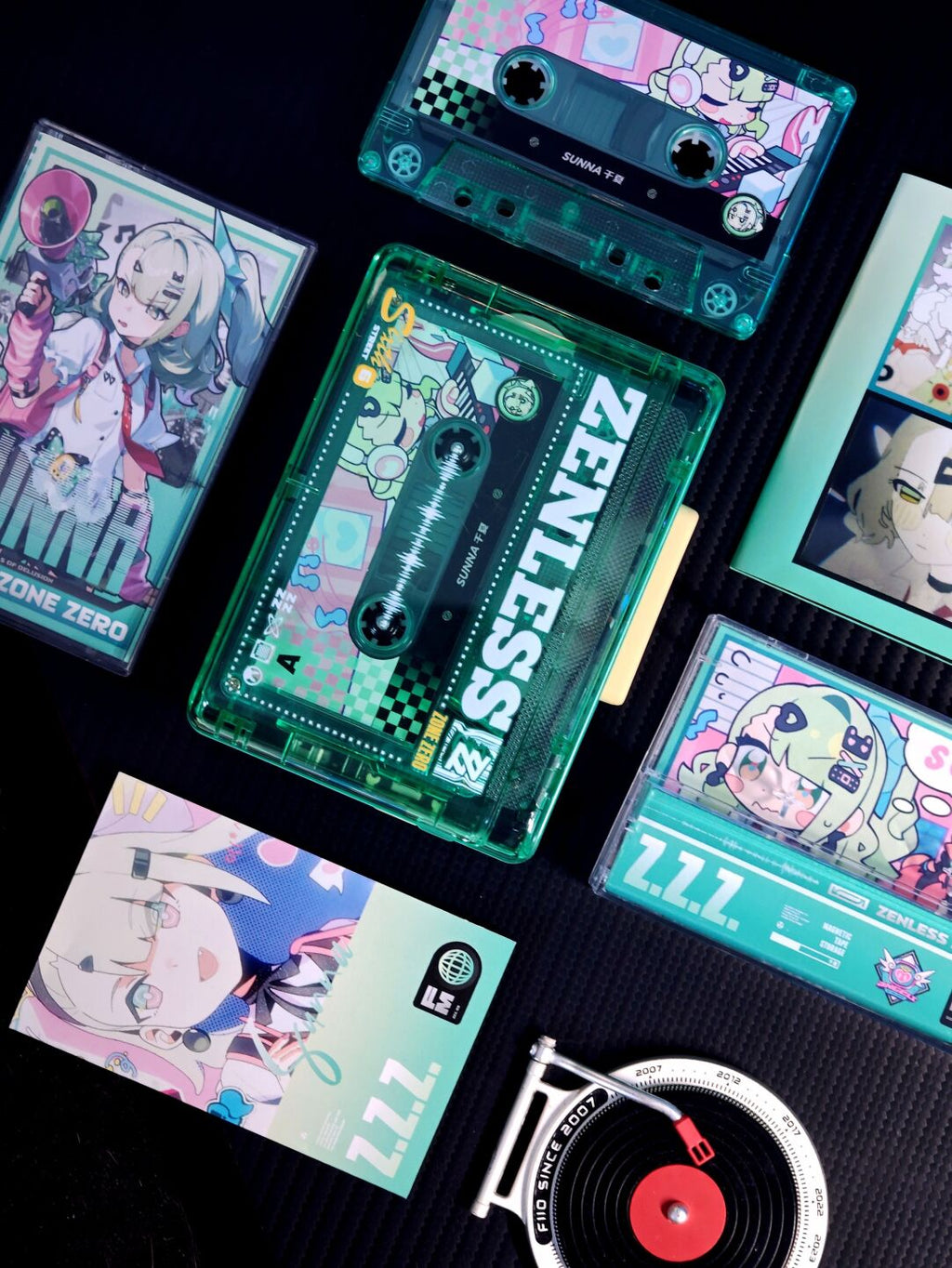 Zenless Zone Zero Sunna Fan Art Cassette Tape – Angels of Delusion - image 2