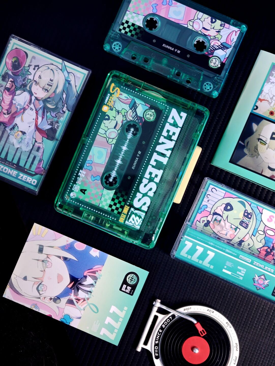 Zenless Zone Zero Sunna Fan Art Cassette Tape – Angels of Delusion - image 2