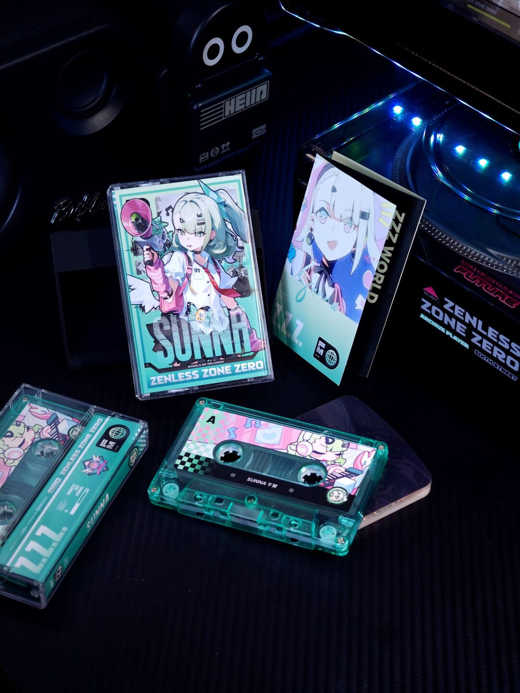 Zenless Zone Zero Sunna Fan Art Cassette Tape – Angels of Delusion - image 1