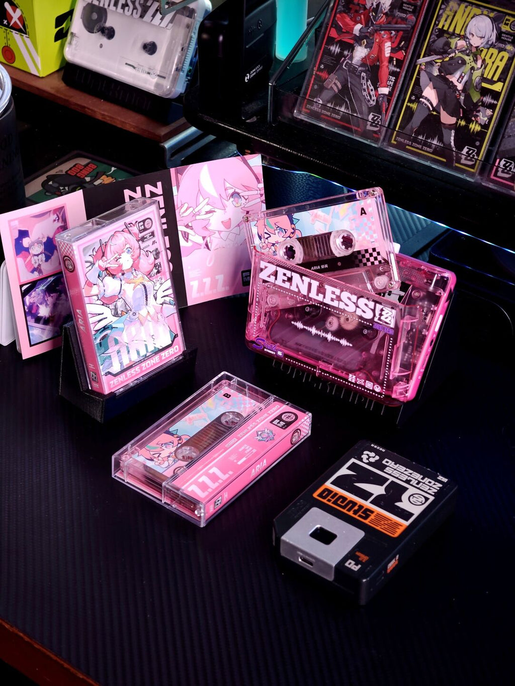 Zenless Zone Zero Aria Fan Art Cassette Tape – Angels of Delusion - image 4