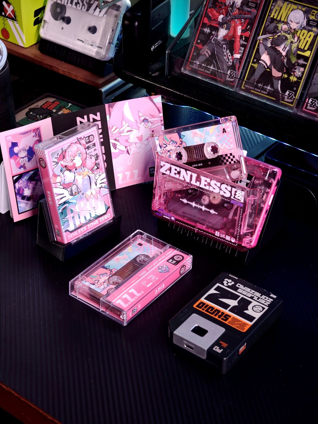 Zenless Zone Zero Aria Fan Art Cassette Tape – Angels of Delusion - image 4