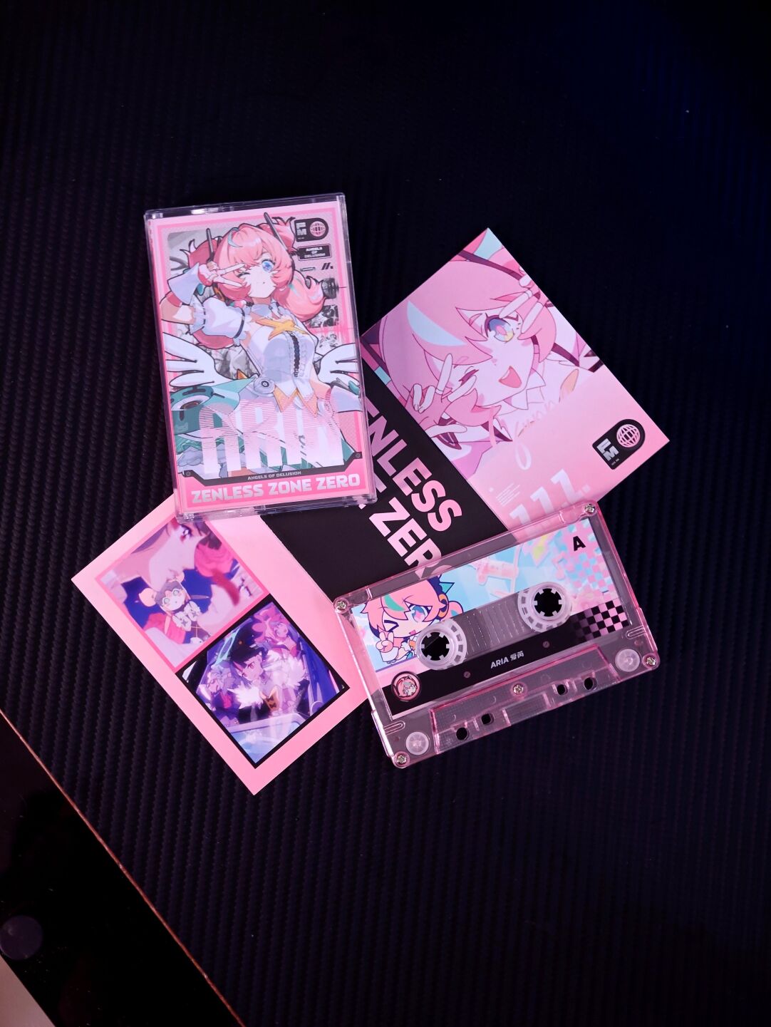 Zenless Zone Zero Aria Fan Art Cassette Tape – Angels of Delusion - image 5