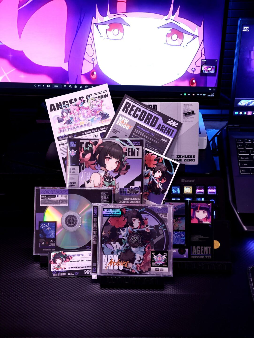 Zenless Zone Zero Agent Record CD/DVD Collectible Set – Angels of Delusion - image 5