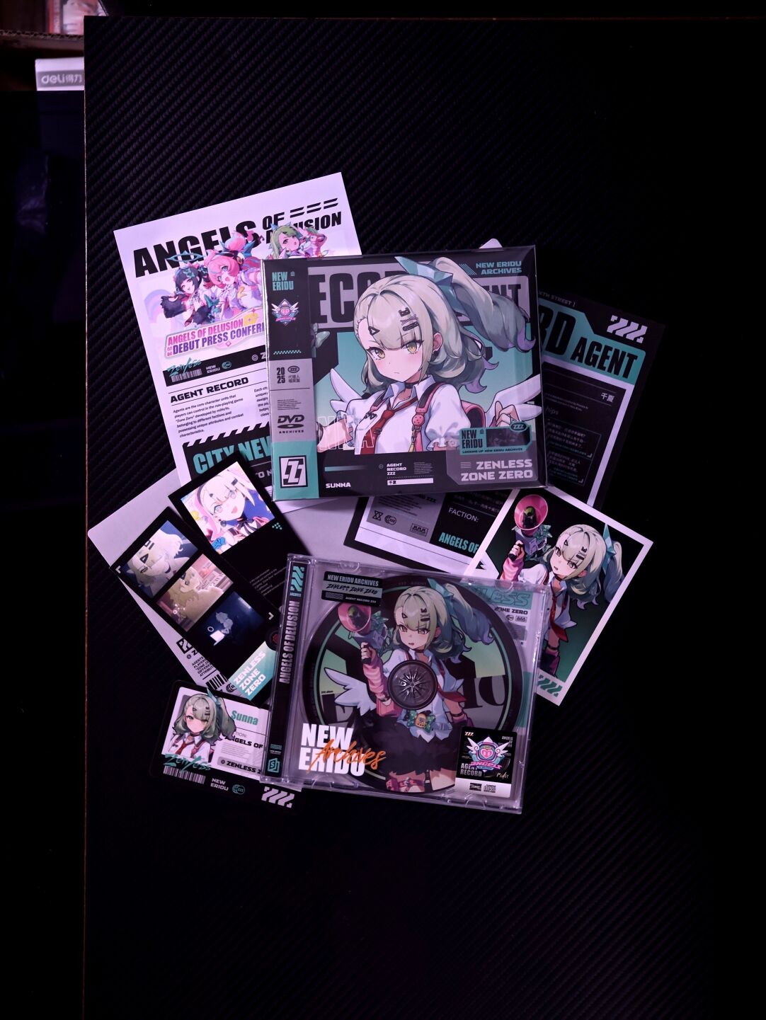 Zenless Zone Zero Agent Record CD/DVD Collectible Set – Angels of Delusion - image 9