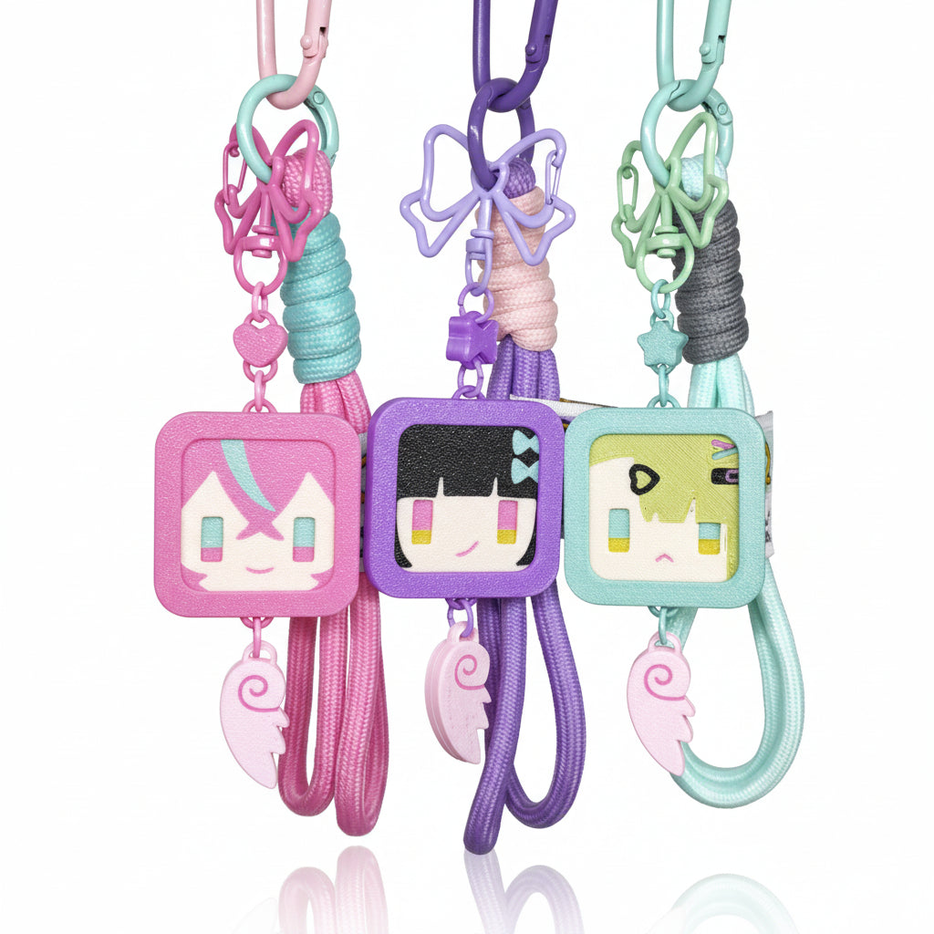 Zenless Zone Zero Fan Art 3D Printed Bag Charm Collection – Angels of Delusion - image 3