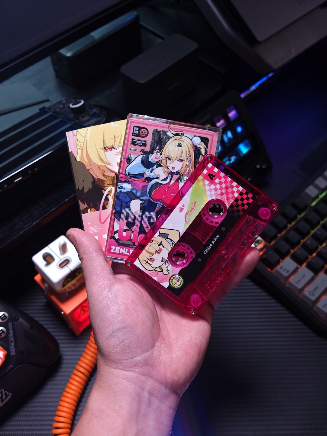 Zenless Zone Zero Cissia Cassette Tape Collectible – Metropolitan Order Division - image 3