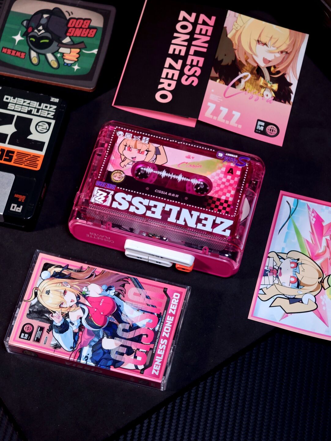 Zenless Zone Zero Cissia Cassette Tape Collectible – Metropolitan Order Division - image 2