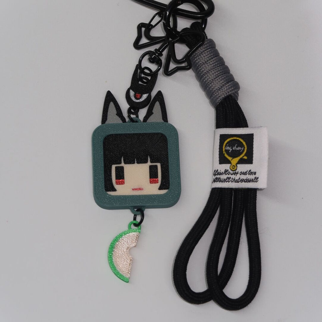 Zenless Zone Zero Fan Art Hoshimi Miyabi 3D Printed Bag Charm – H.S.O.S.6 - image 2